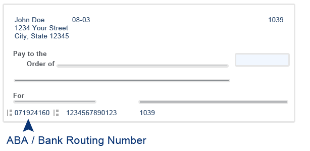 Routing Number