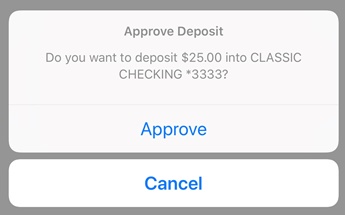 Step 4 Mobile Deposits