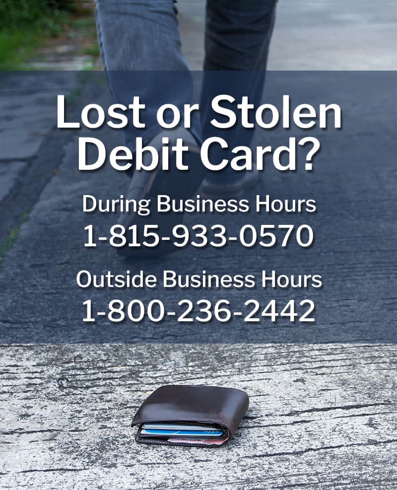 Lost or Stolen Debit Card