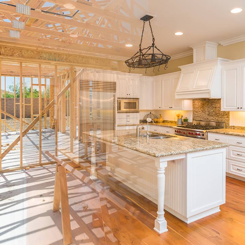 Plans for a kitchen renovation